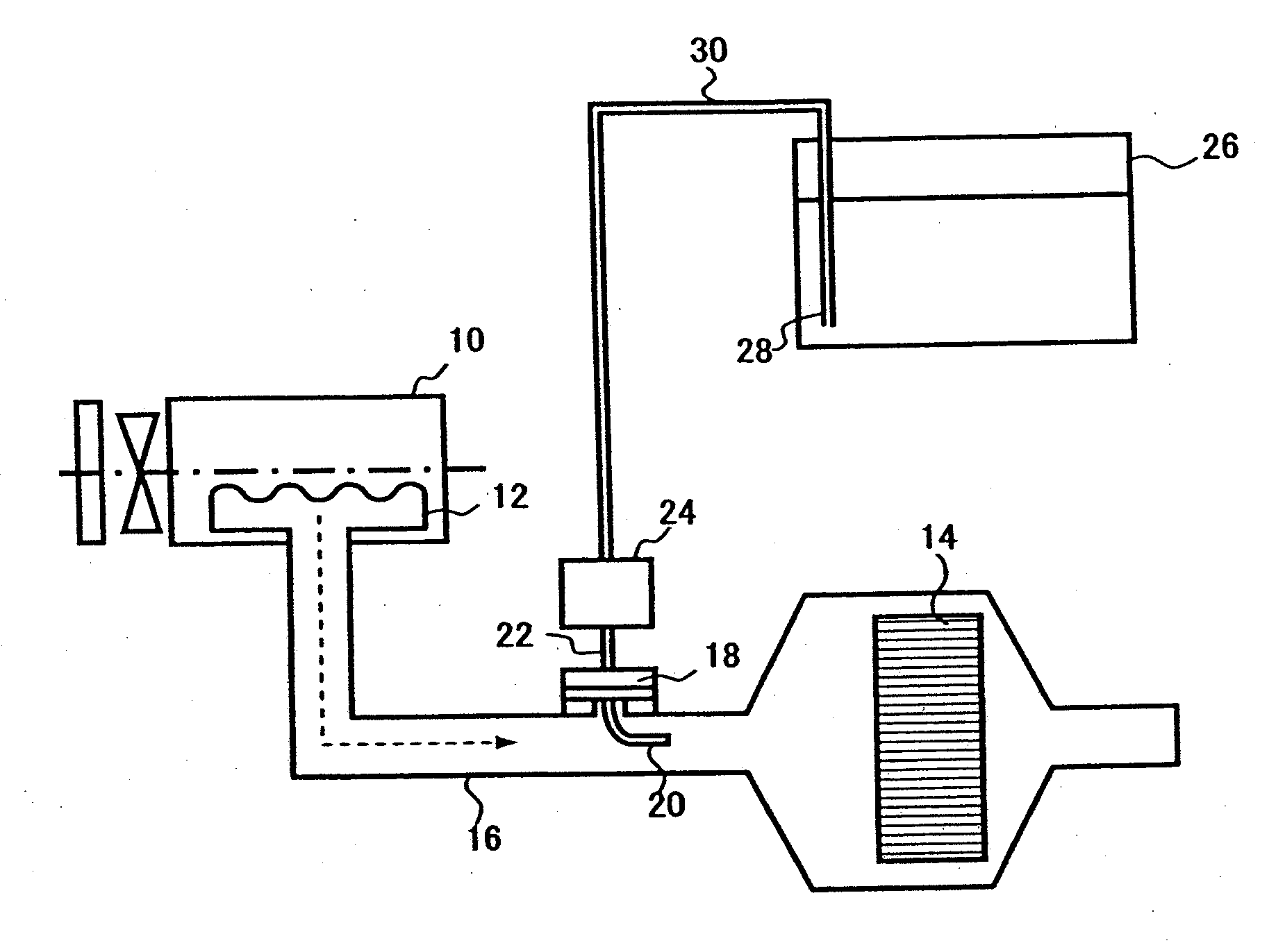 Engine exhaust emission purification apparatus