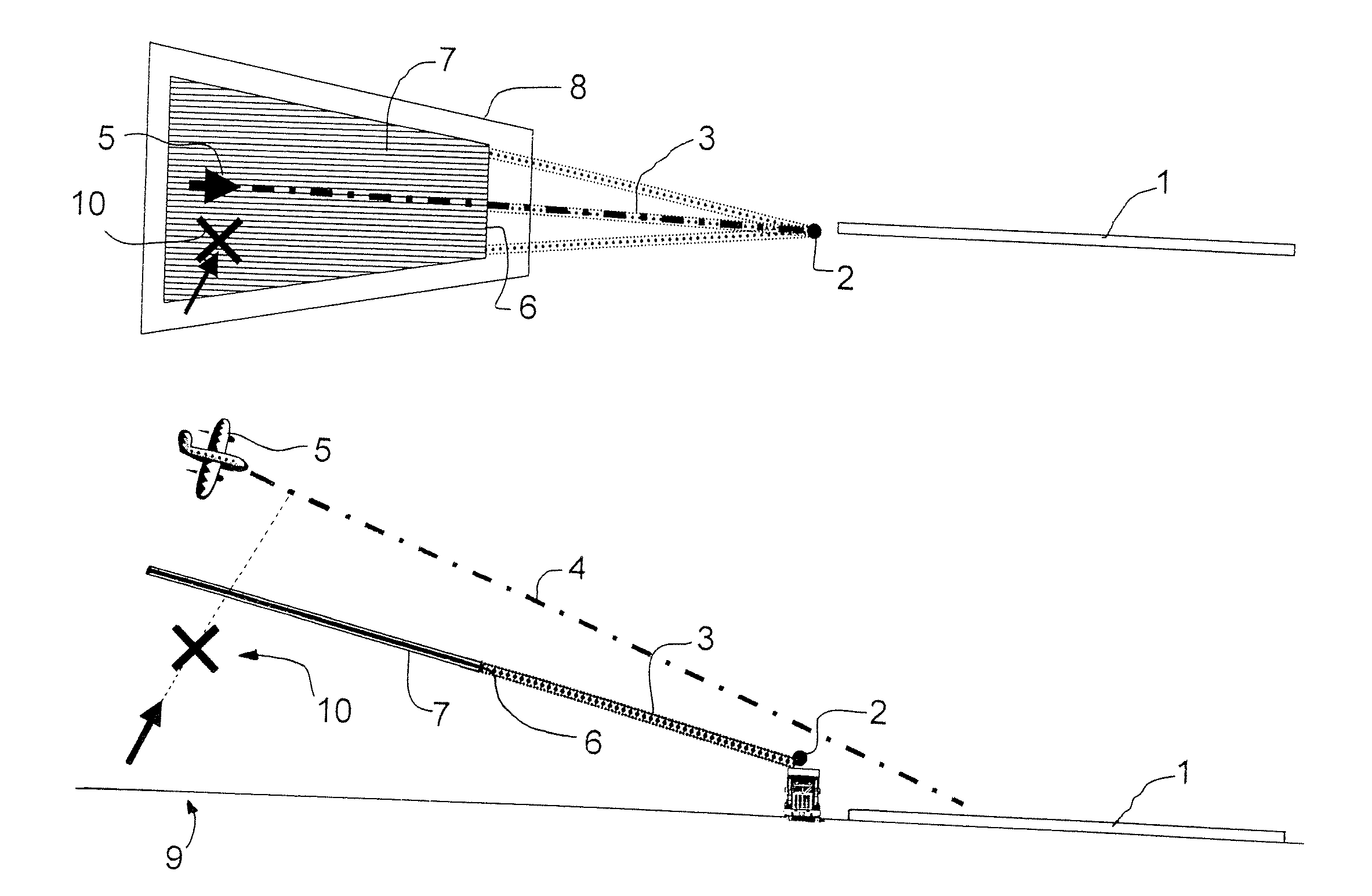 Method For Antimissile Protection Of Vehicles And Implementing Device