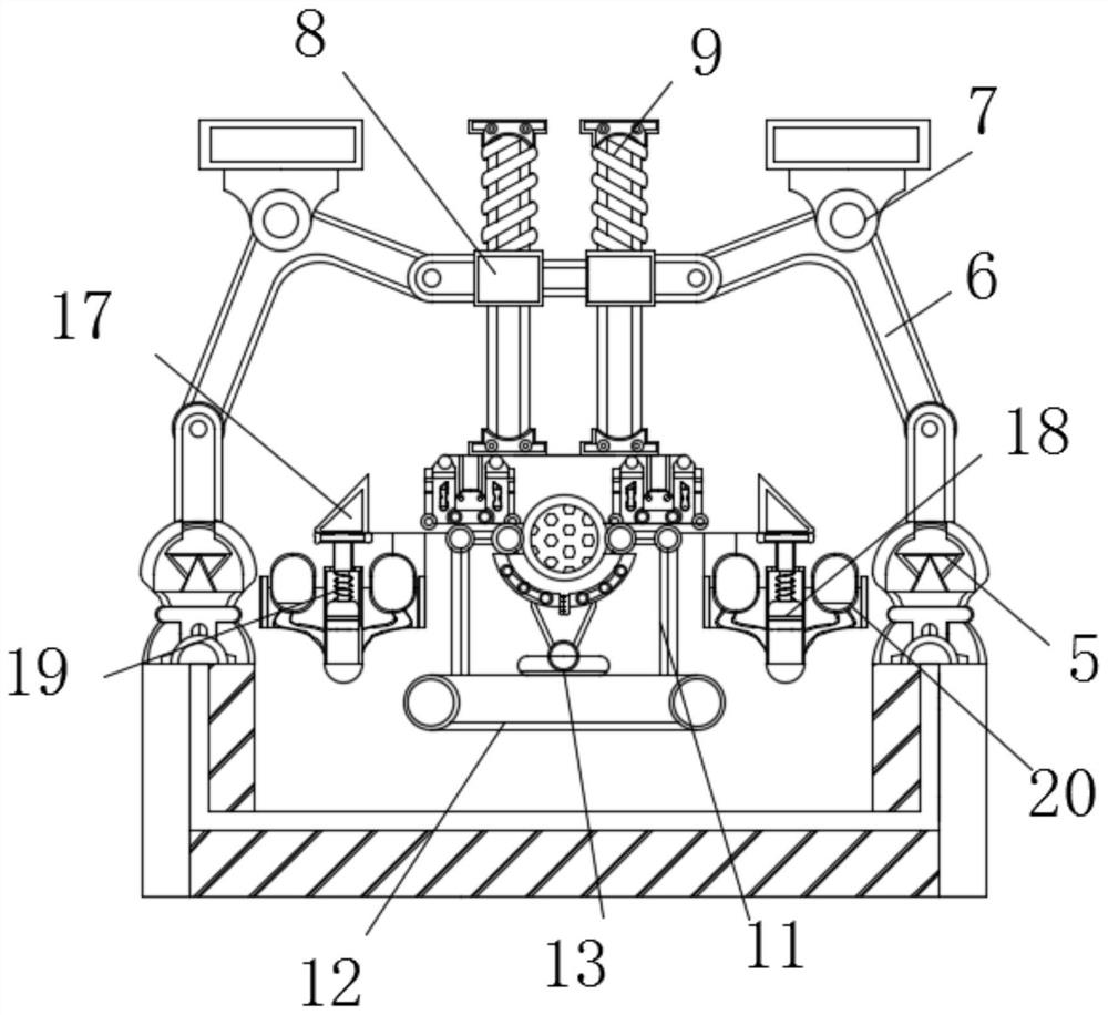 Paper pulp blending device for adjusting paper pulp content by utilizing proportion of paper pulp to water