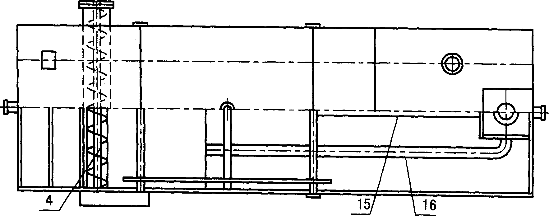 Impeller air-entrainer air-float device