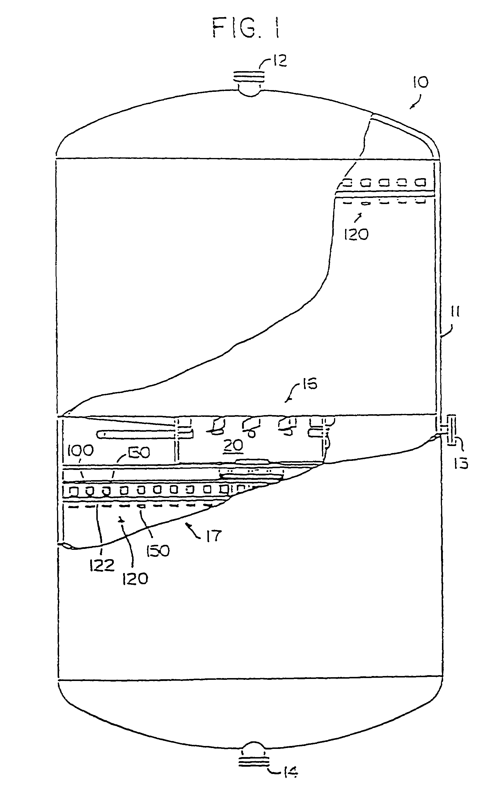 Reactor distribution apparatus and quench zone mixing apparatus