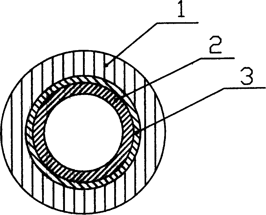 Method for manufacturing brazed composited tube