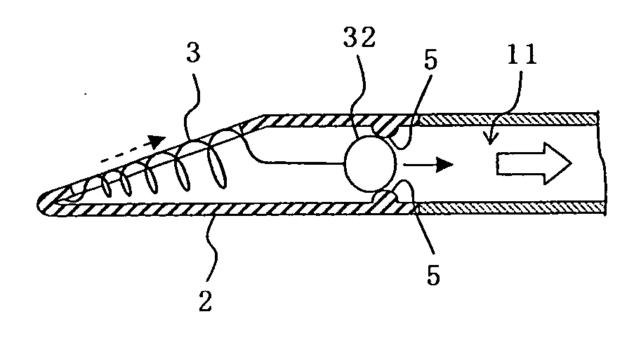 Suction catheter and suction-catheter system