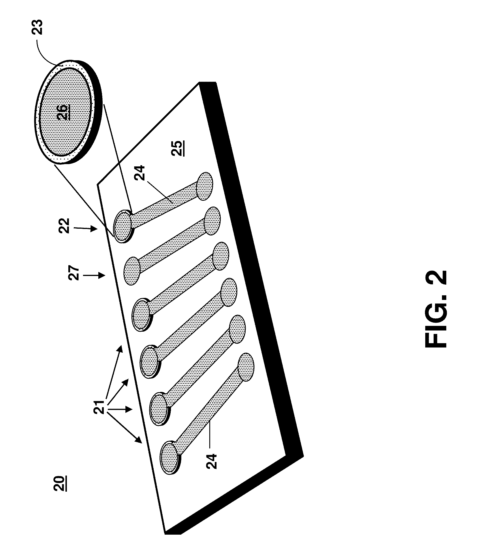 Microfluidic device for acoustic cell lysis