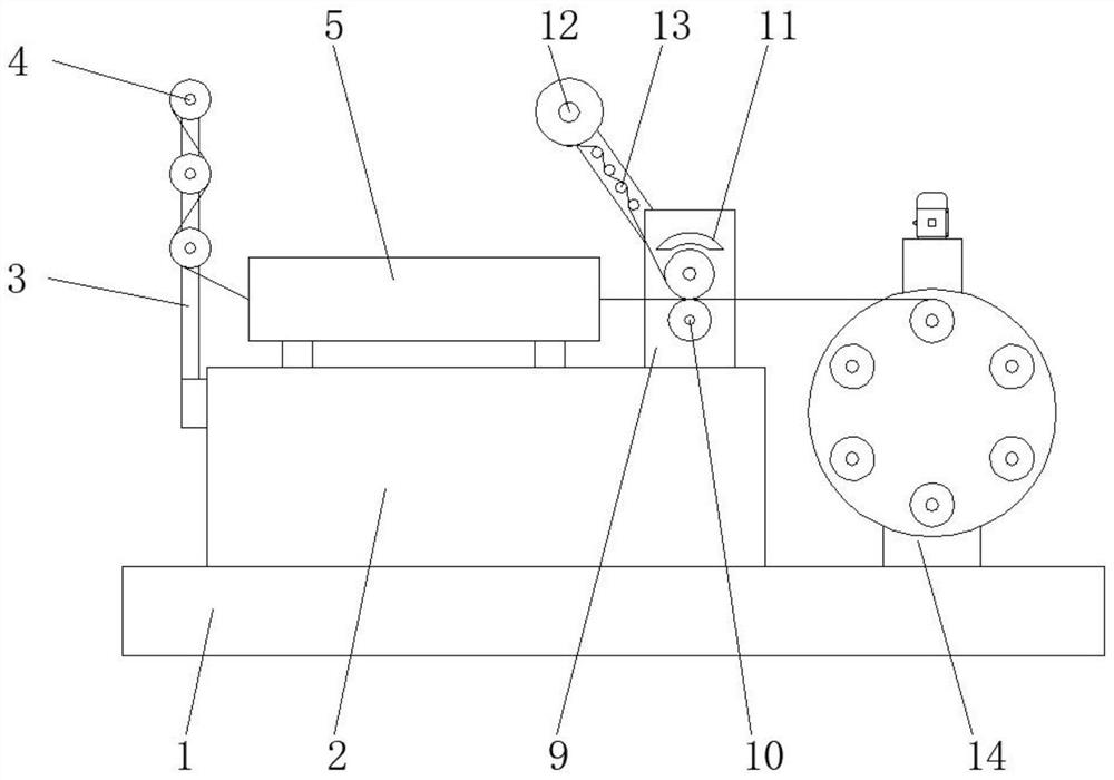 Zipper gilding press