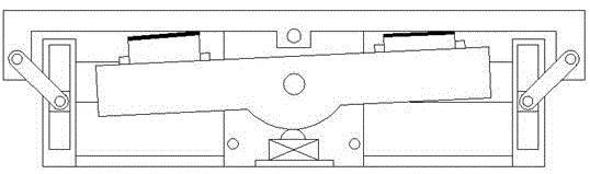 Durable medical platform device capable of stopping at certain position and adjusting method thereof