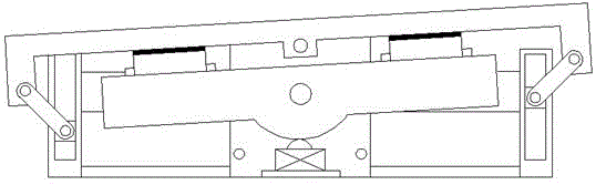 Durable medical platform device capable of stopping at certain position and adjusting method thereof