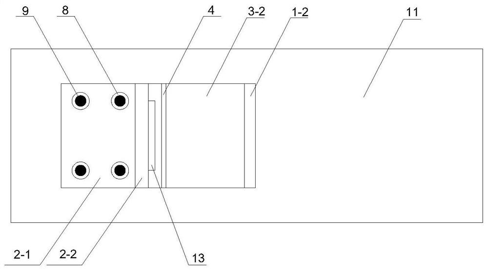 Curve beam bridge anti-creeping and anti-overturning device and construction method