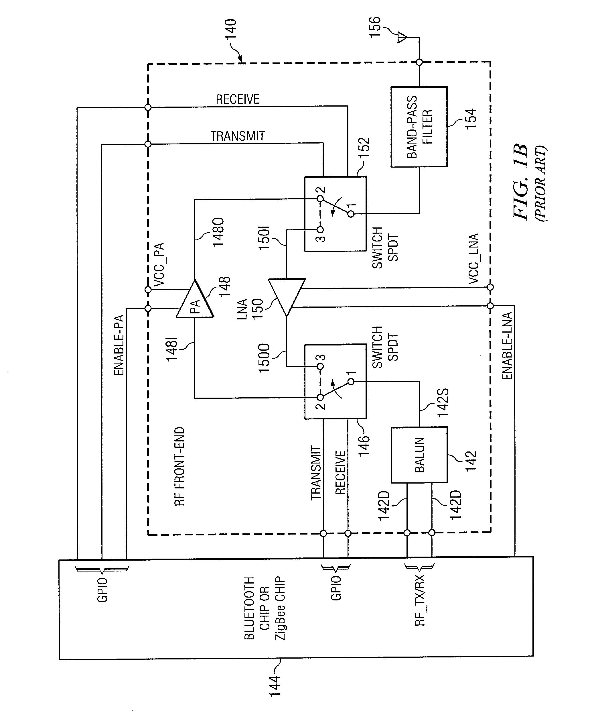 Dual Mode Radio Frequency Front End Circuit