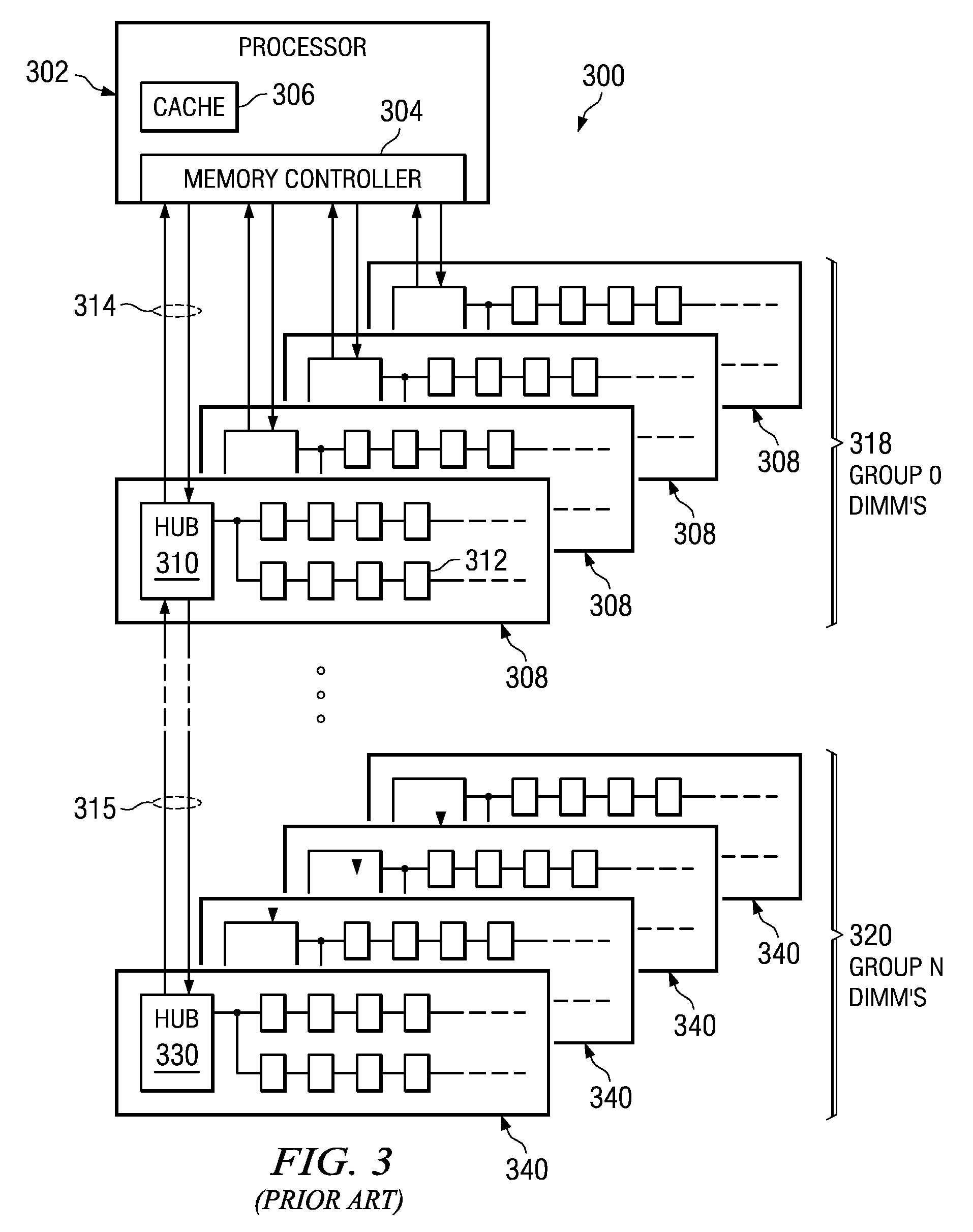 System for Supporting Partial Cache Line Read Operations to a Memory Module to Reduce Read Data Traffic on a Memory Channel