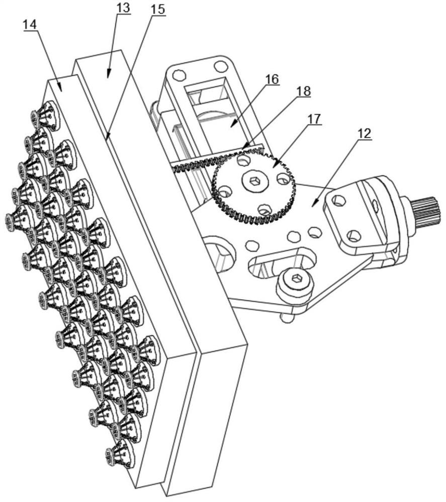 Electrical impedance lung function imaging mechanical arm