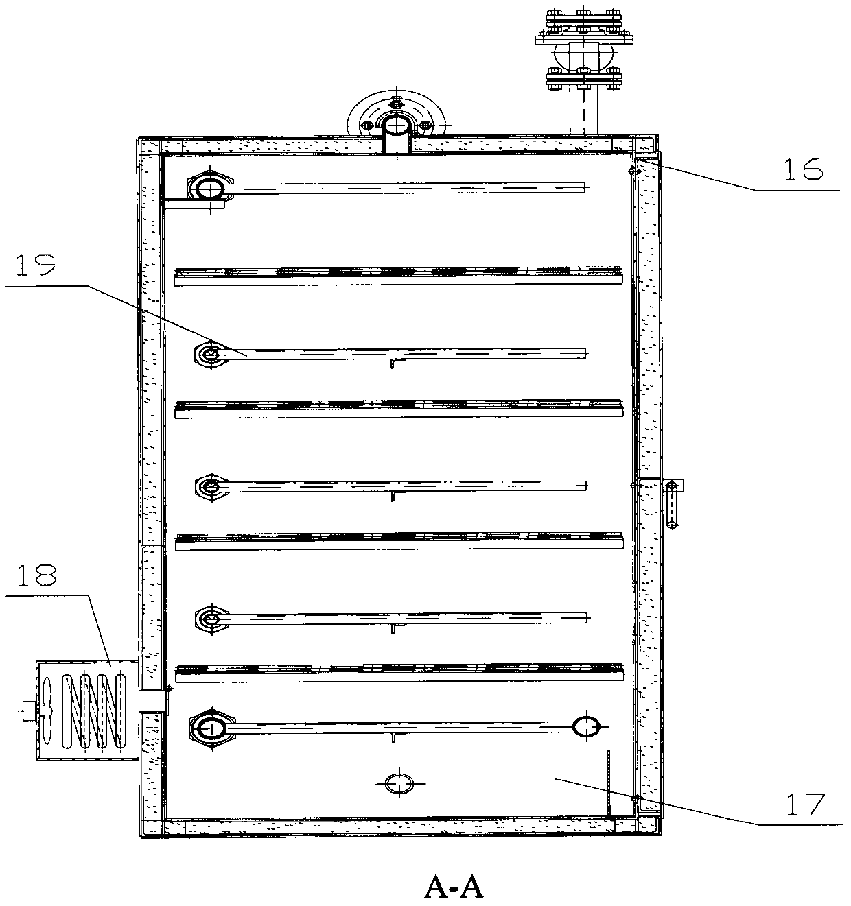 Surface treatment protective wax removing cabinet