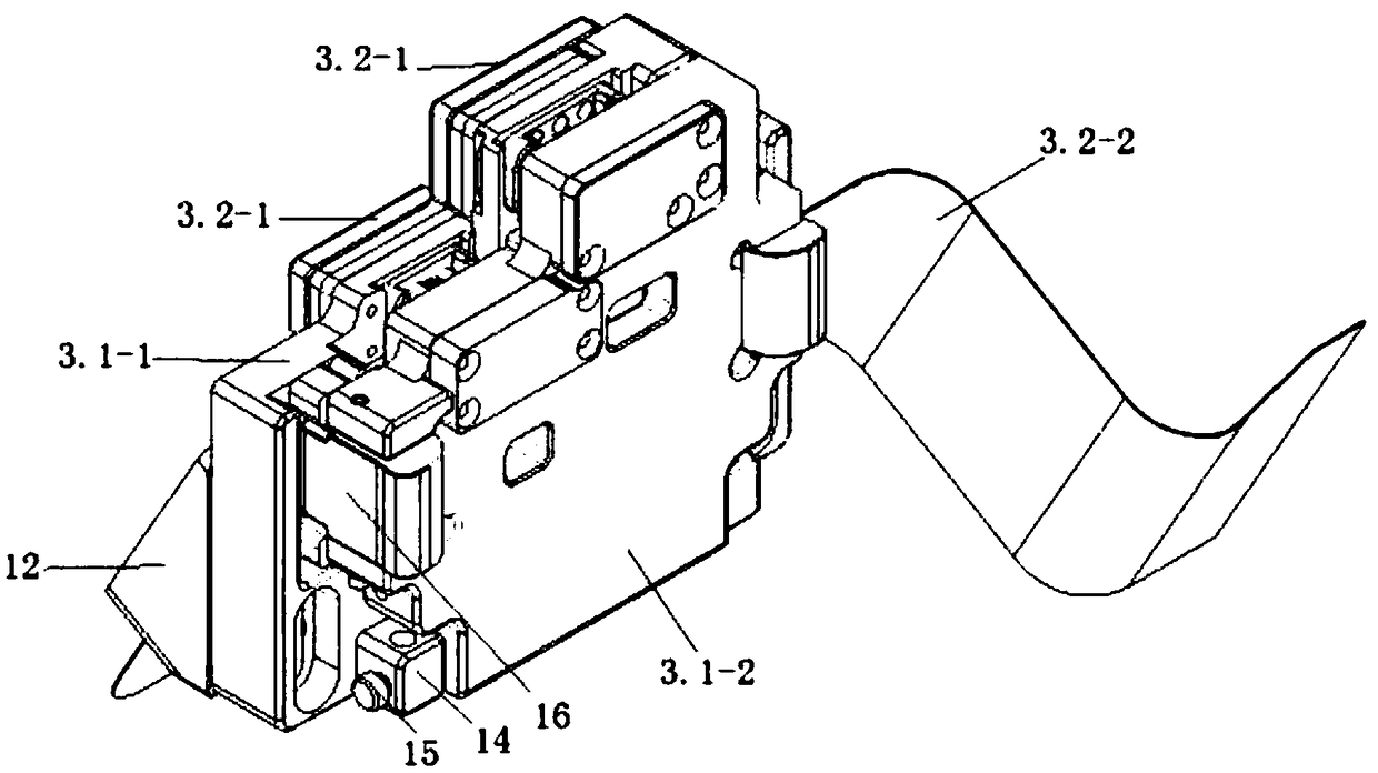 POGO conduction device for crimping carrier