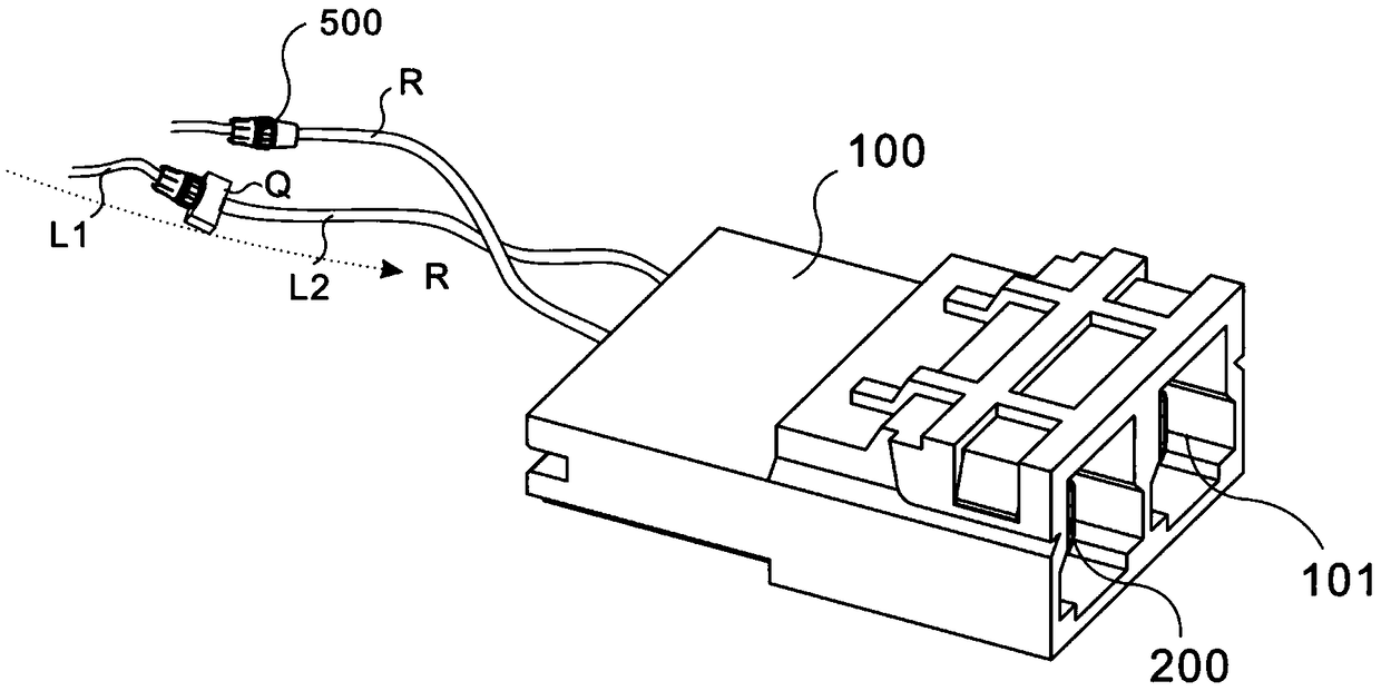 Convenient-to-disassemble anti-seepage cable connection system