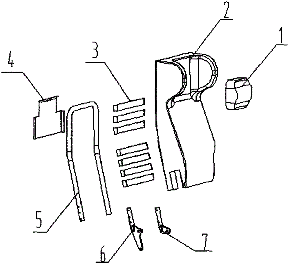 Backrest frame mechanism