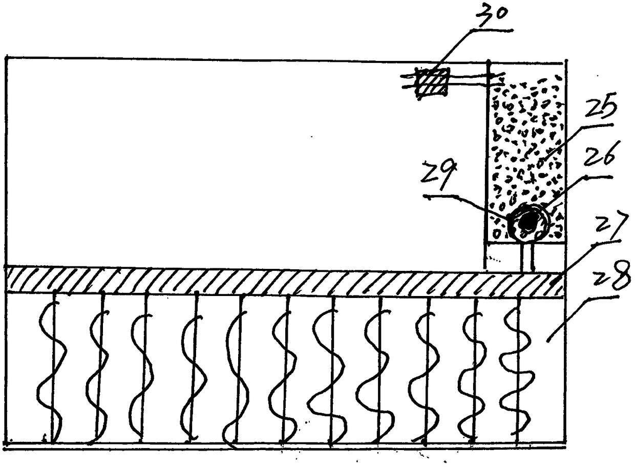 Drinking-bathing-curing triple-purpose antibacterial antifreeze energy-storage hot spring solar water heater