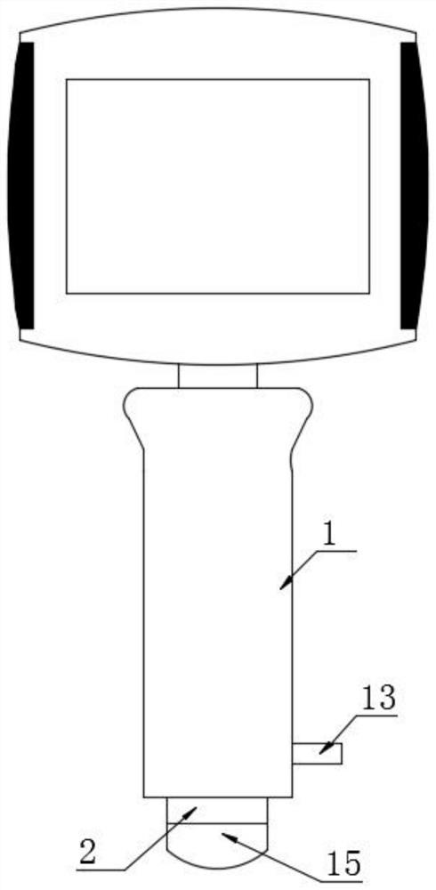 Tooth protection type visual laryngoscope