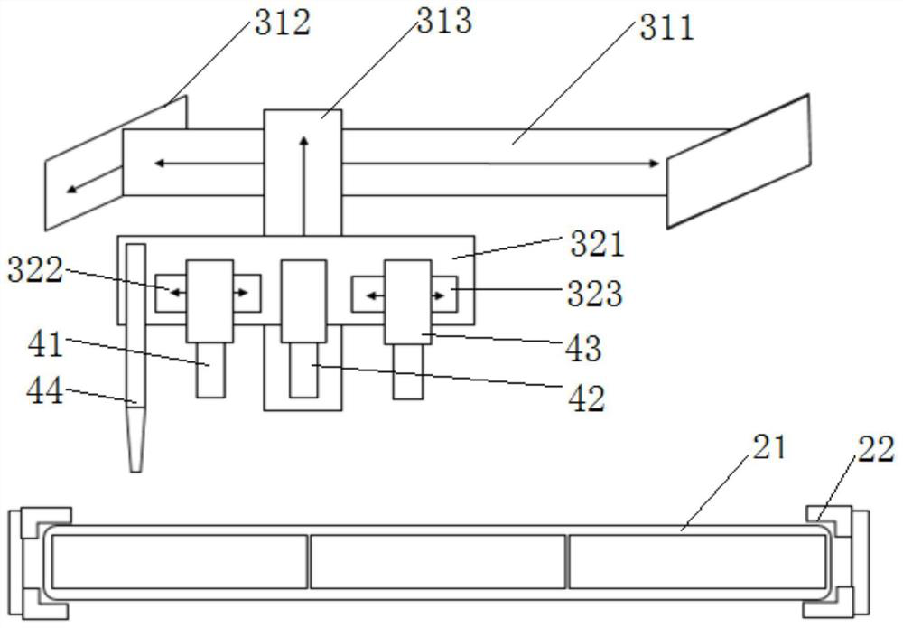 Testing device and method based on vehicle-mounted multi-connected screen