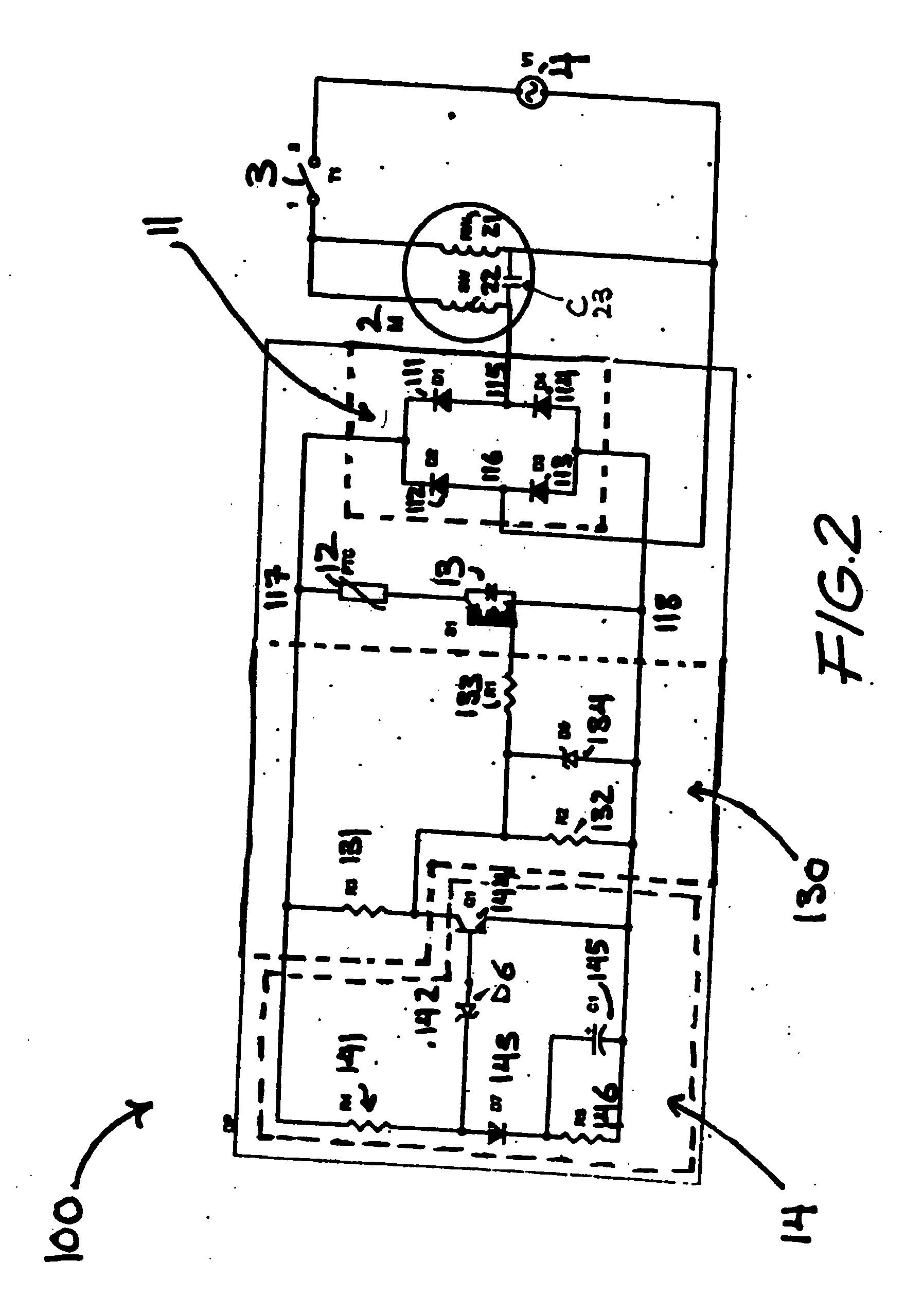 Electronic startup device for hermetic compressors