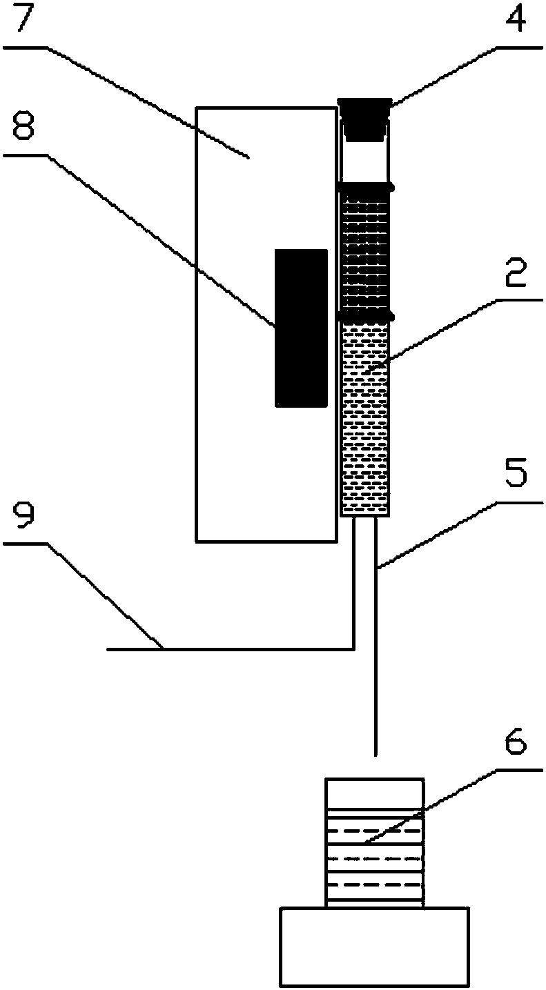 Online trace oil-water automatic metering system and measuring method thereof