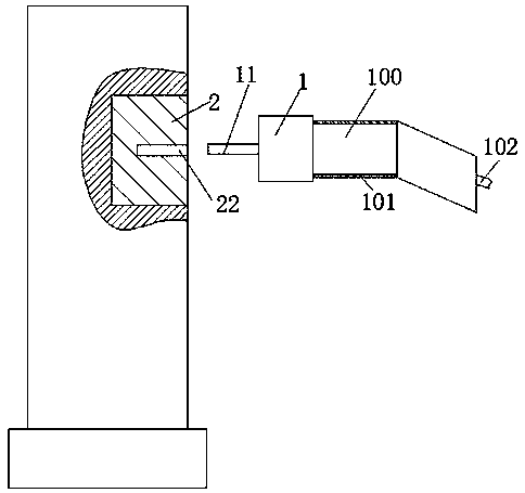 New energy electric vehicle charging device