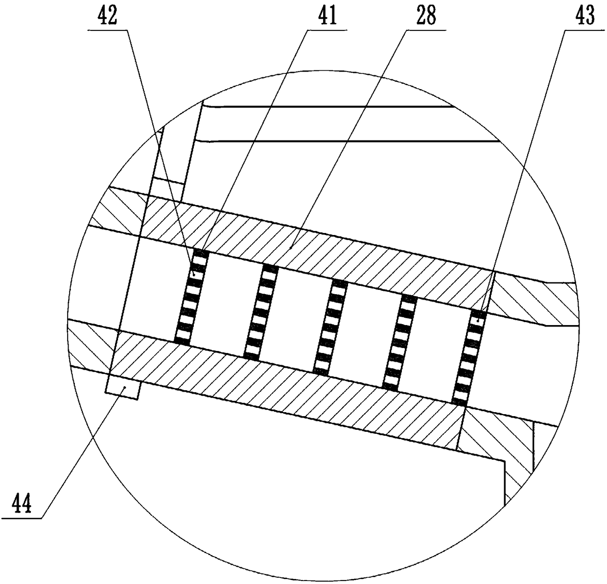 Equipment for manufacturing of building materials