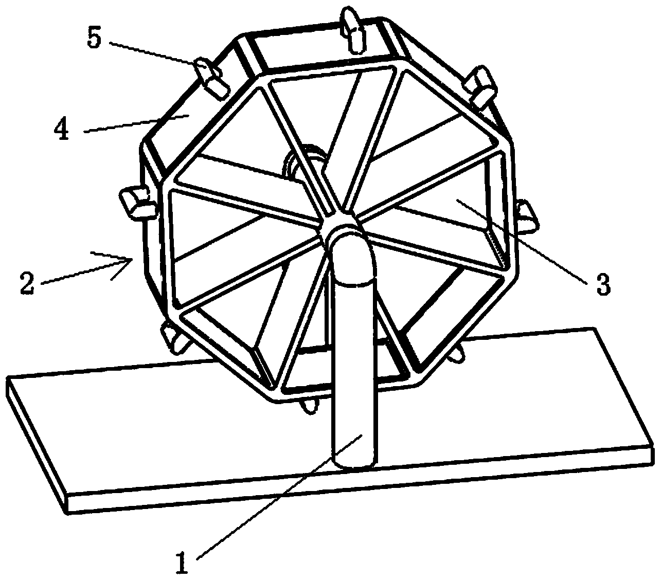 Rotary shoe rack