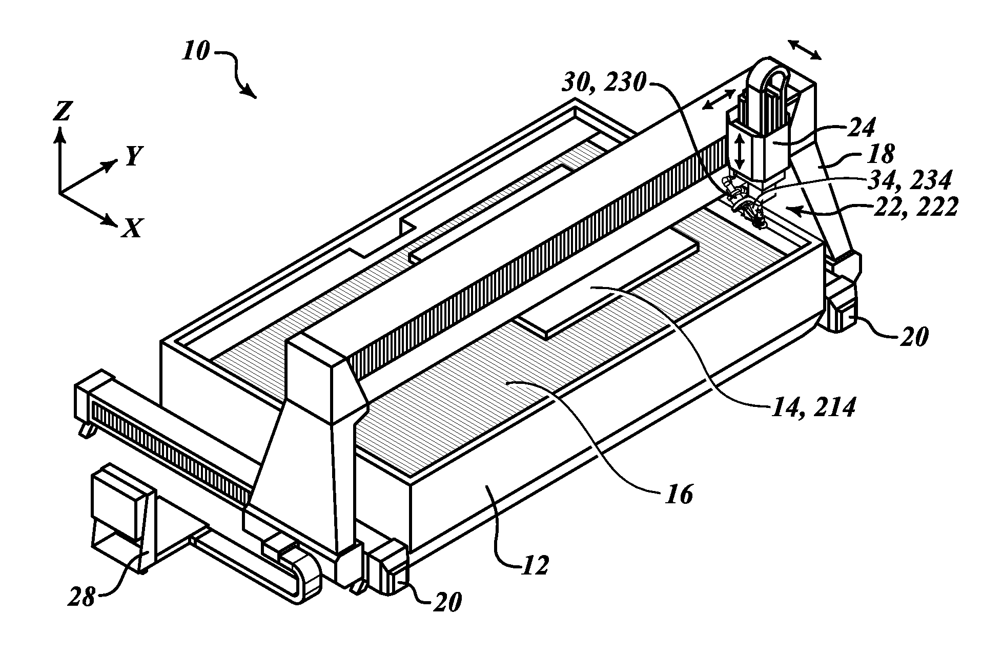 Waterjet cutting system with standoff distance control