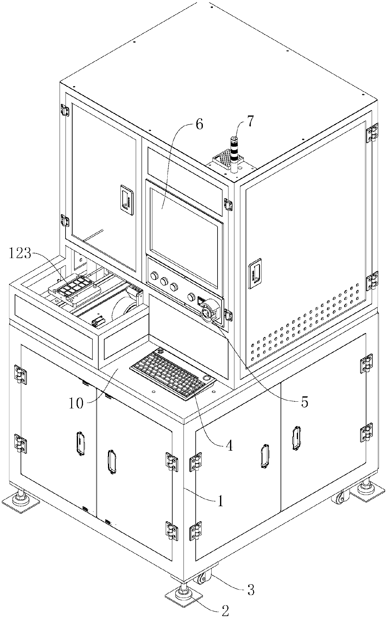 Concave surface high-precision repeated overprinting method and blind hole printing machine