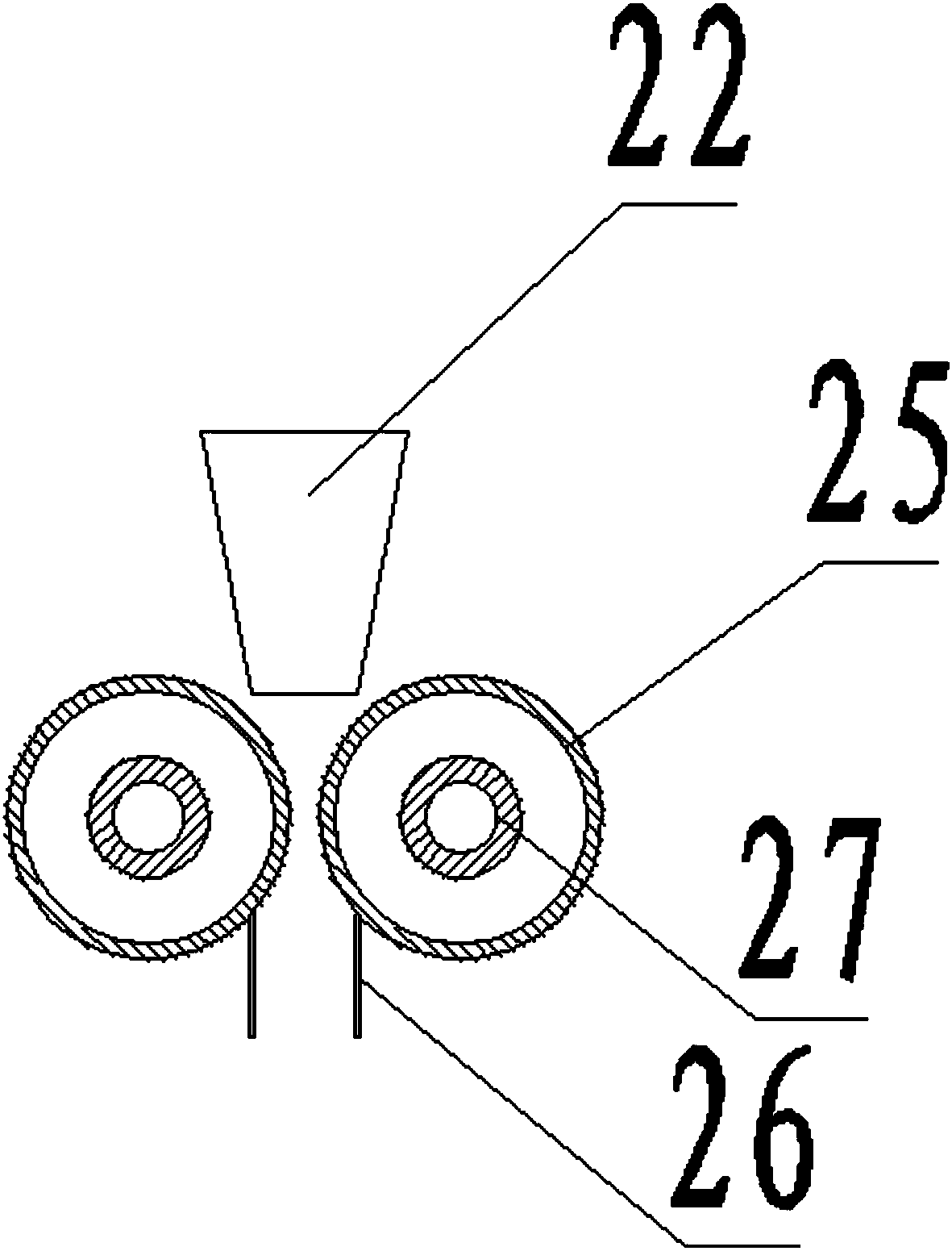 Sludge freezing pelletizing method and device