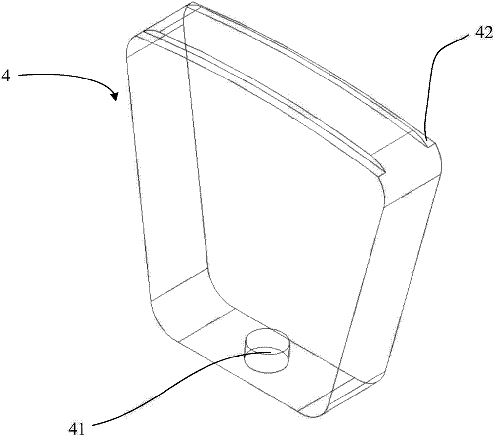 Disc type motor rotor structure and disc type motor