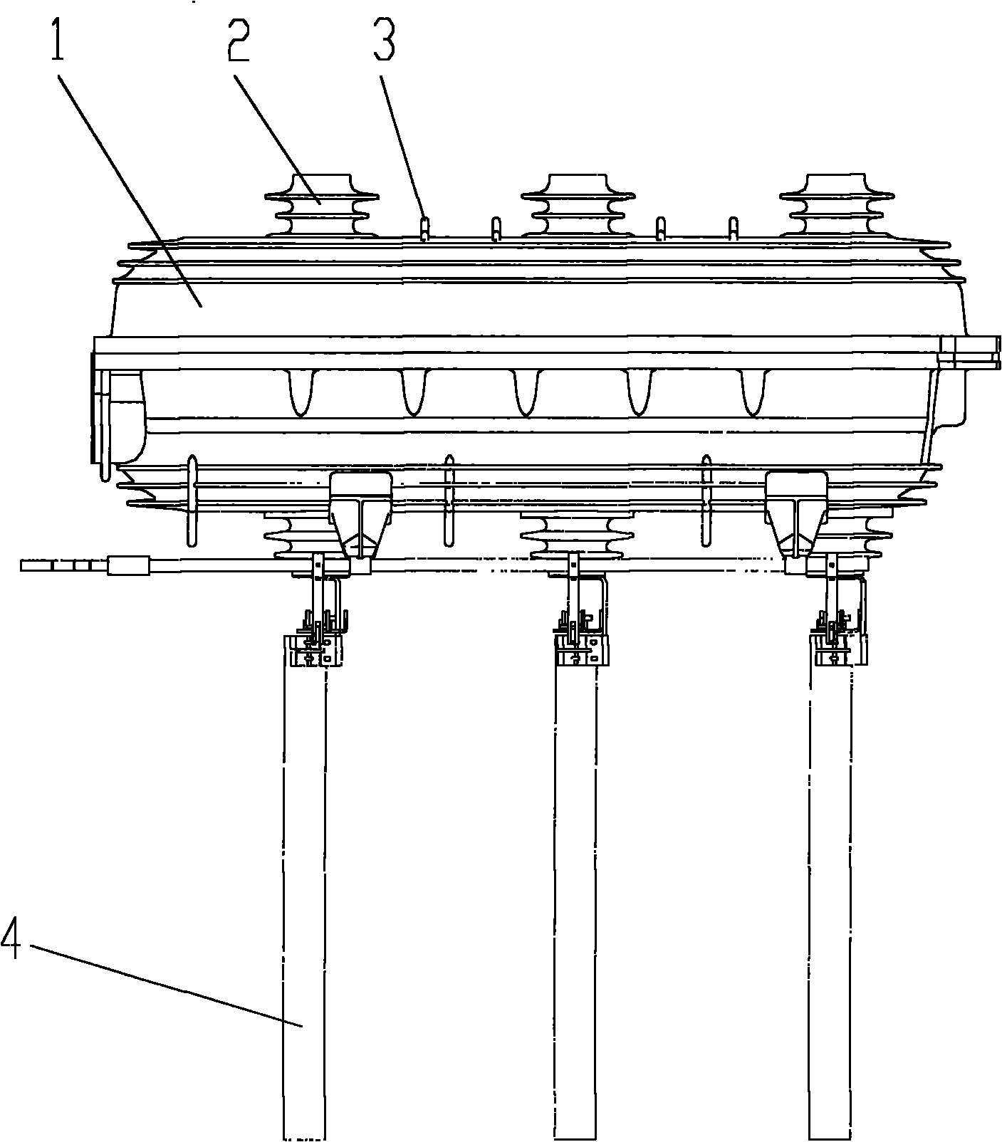 Looped network switching device