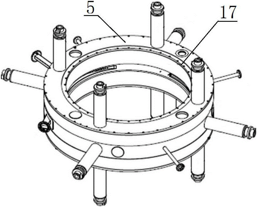 Superconducting wire coil first harmonic wave magnetic field measurement device and method