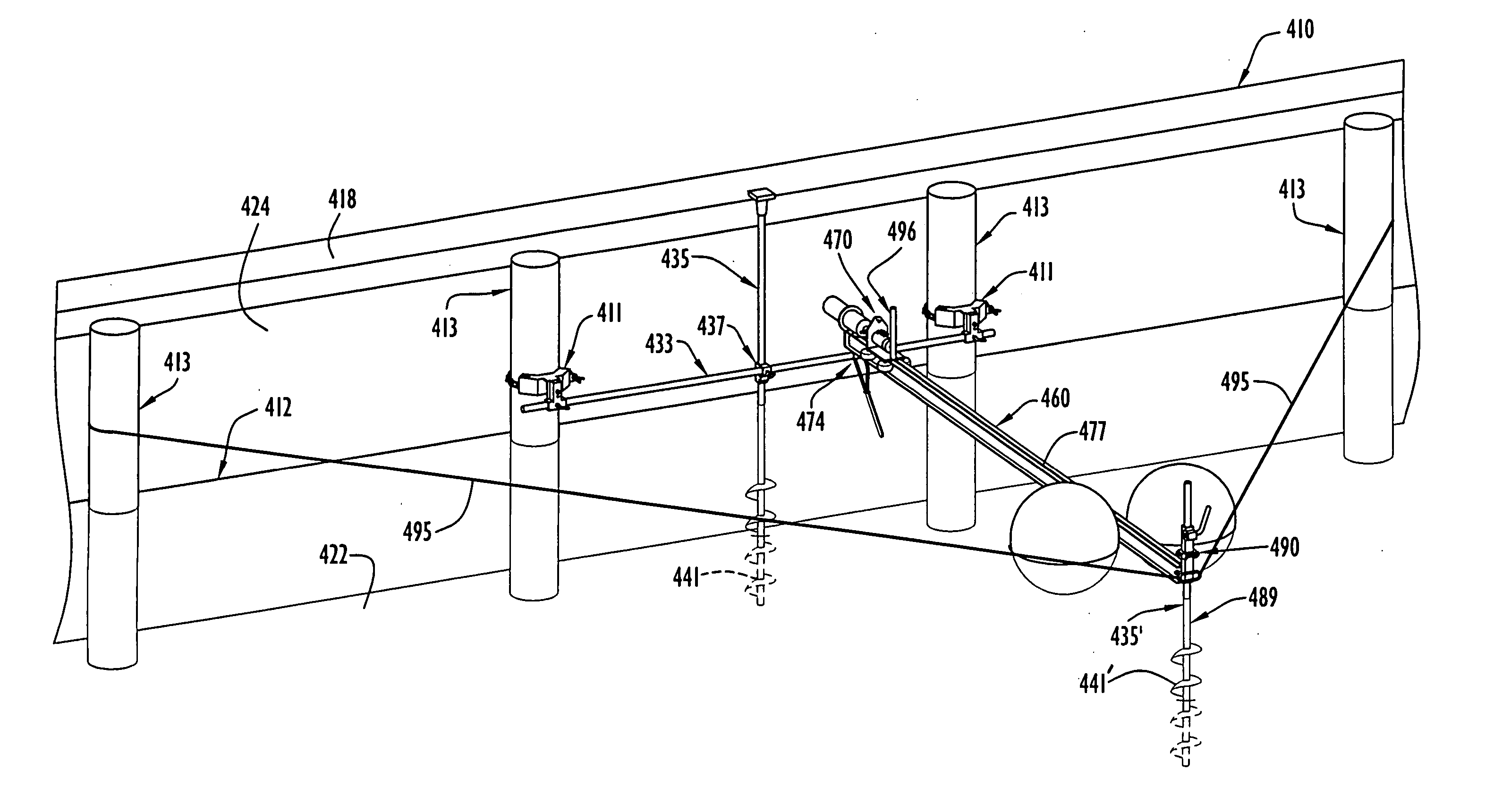 Methods, systems and apparatus for maintaining seawalls