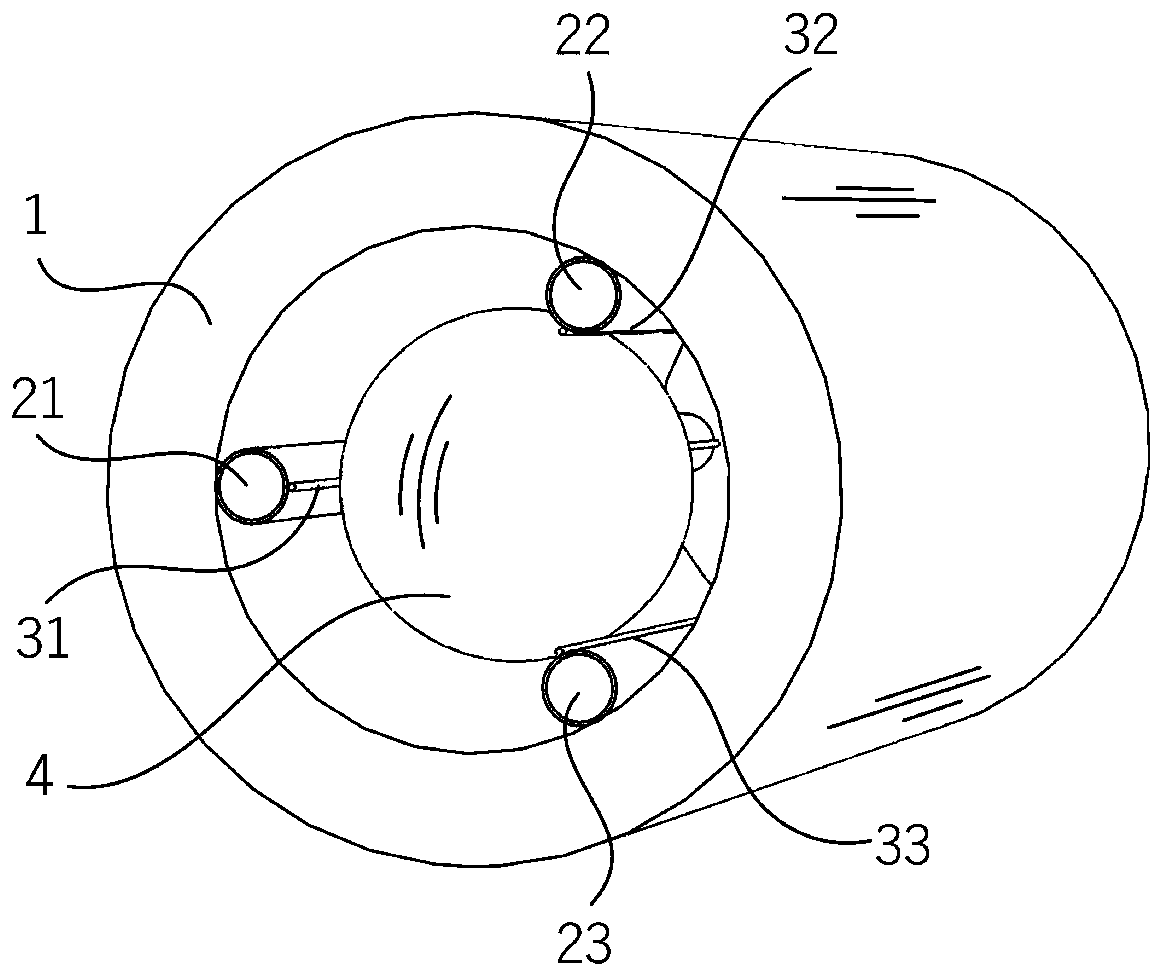 Multi-channel all-fiber microsphere resonant cavity based on space division multiplexing and manufacturing method of multi-channel all-fiber microsphere resonant cavity