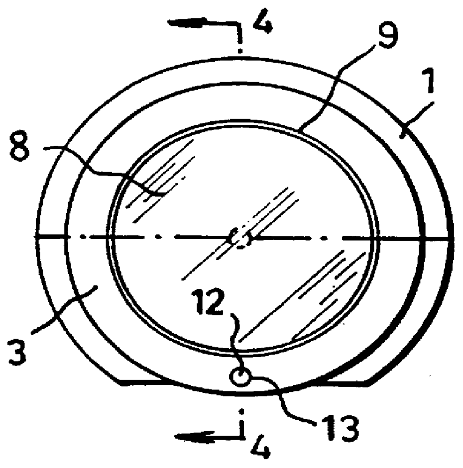 Rotary mirror assembly having spherical housing