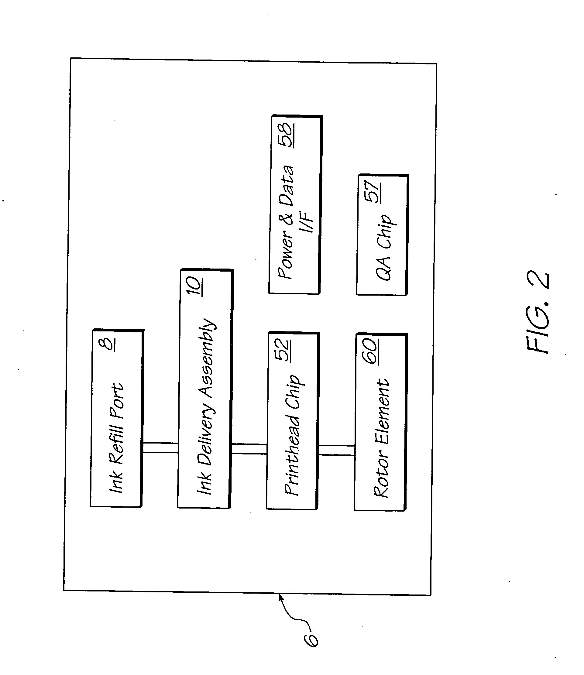 Inkjet printer cradle with cartridge stabilising mechanism