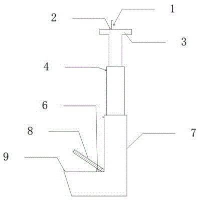 Overlying deposit sampler