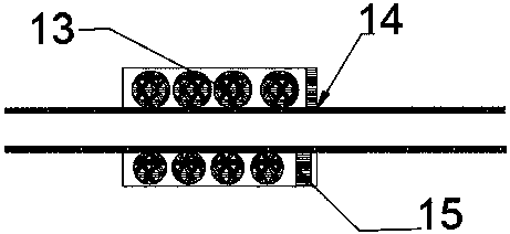 Power device mounting and fixing device convenient to mount and demount