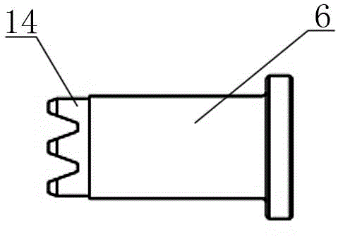 Novel roll gap adjusting device of short-stress-path rolling mill