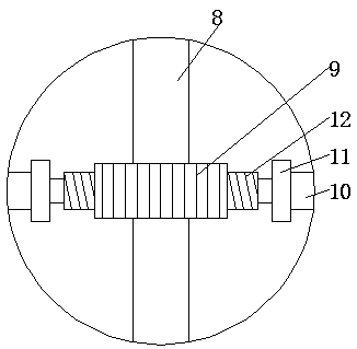 A coating stirring device used for industrial papermaking dyeing