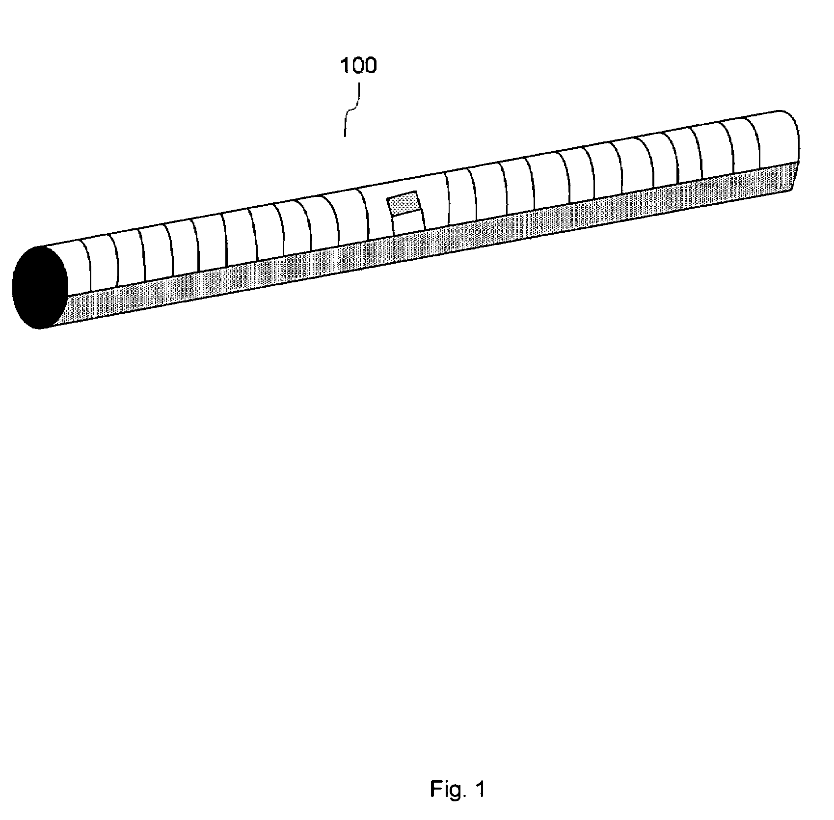 Coiled RFID tag