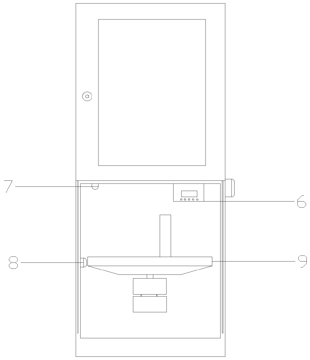 Biological automatic centrifugal machine