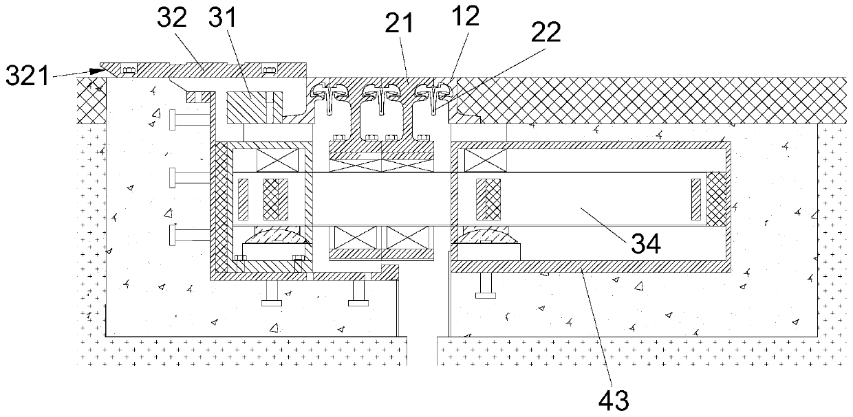 Bridge expansion device