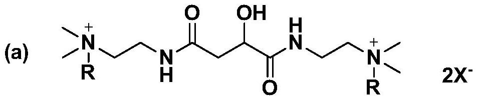 A kind of oligomeric cationic quaternary ammonium salt surfactant synergistic oil displacement agent