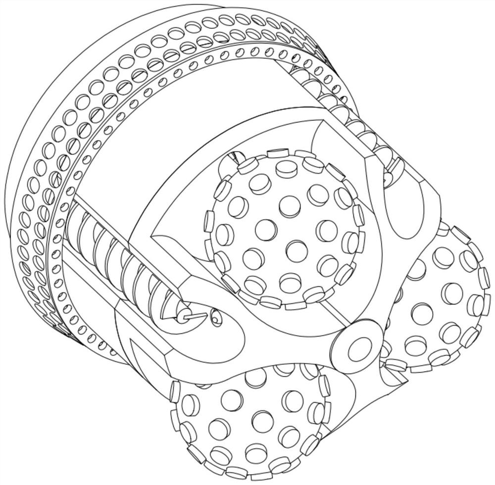 PDC bit capable of achieving salvaging while drilling