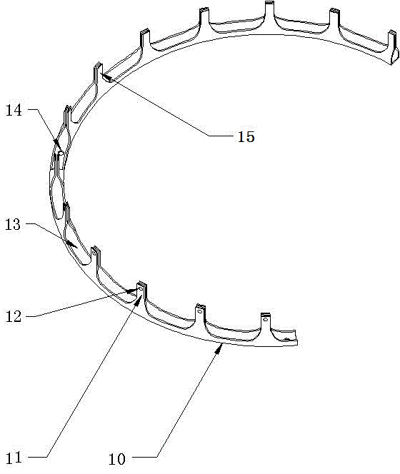 High-efficiency annular current collecting device