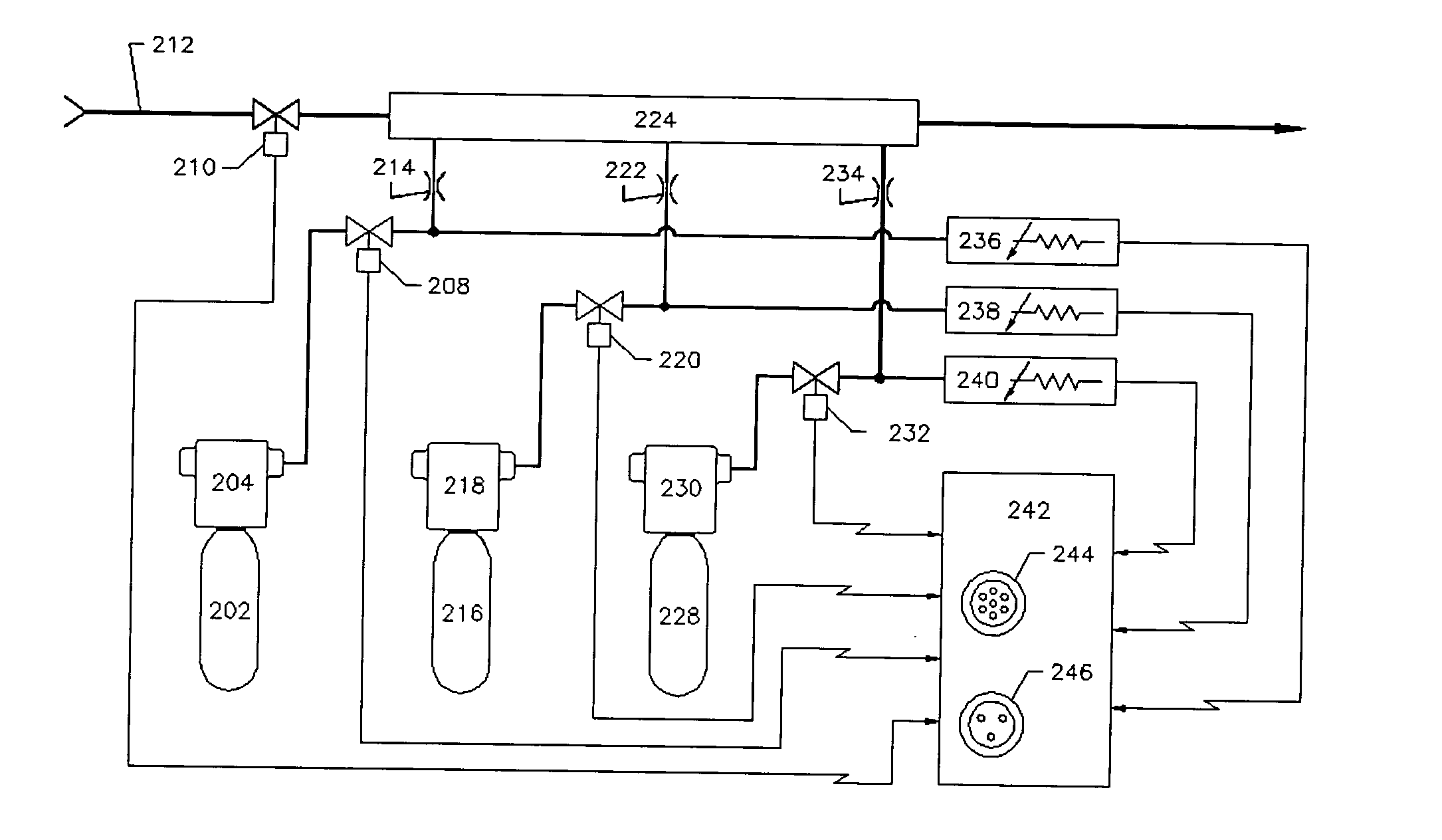 Apparatus and method for generating calibration gas