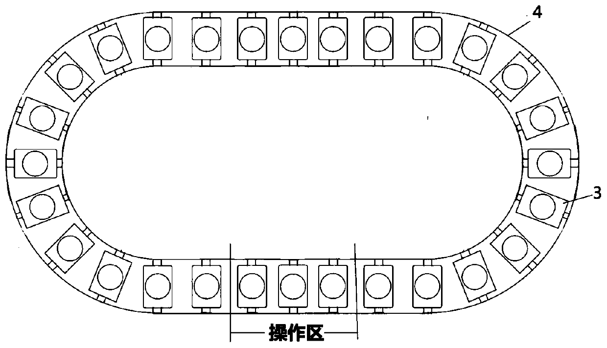 Full-automatic traditional Chinese medicine decoction piece blending device and application thereof