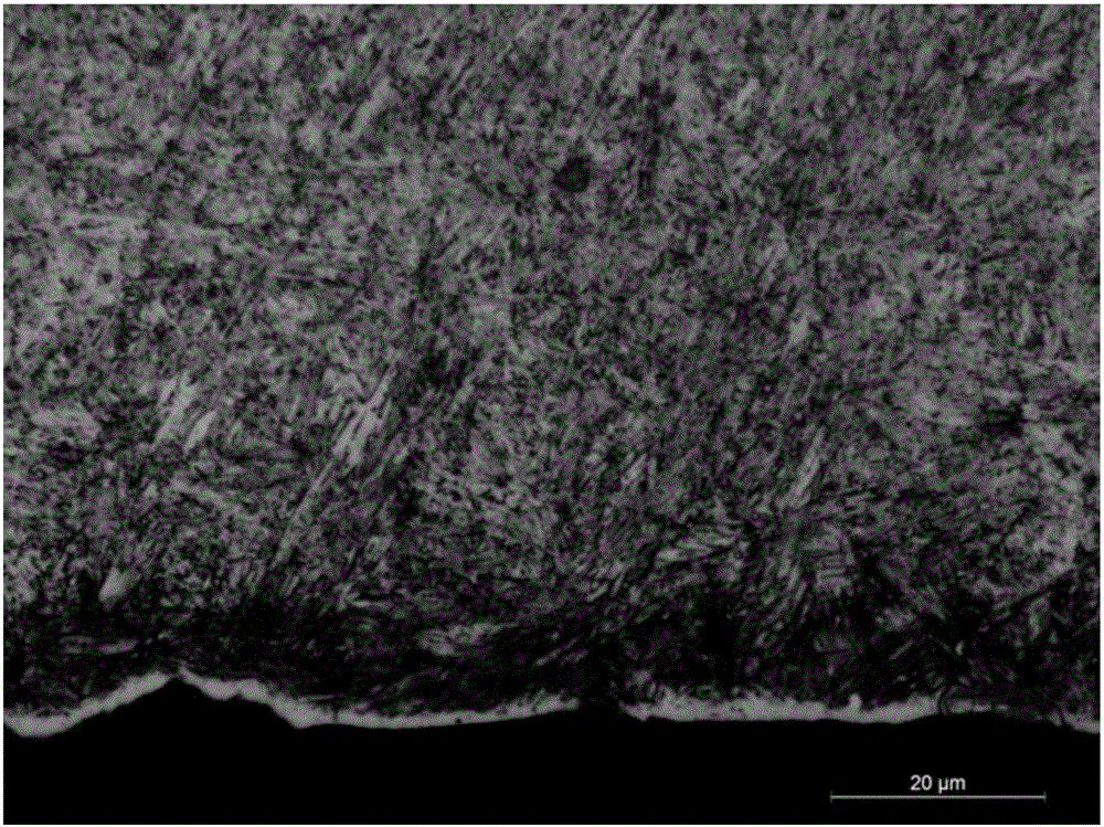 Electric arc plasma auxiliary low-voltage nitriding method for surface of hot-working die